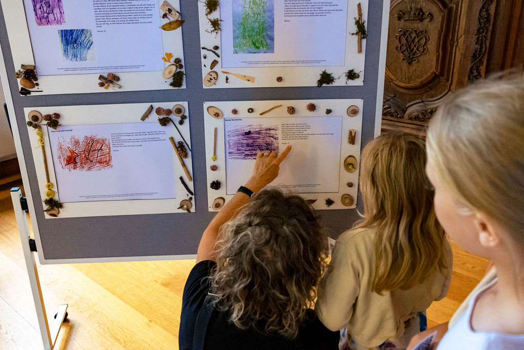 Kreative Ideen werden ausgestellt – Aufwind! 2025. © Stabsbereich Kultur; Foto: Sylvia Fischer 